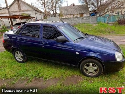 Синий ВАЗ 2170 Priora, объемом двигателя 1.6 л и пробегом 112 тыс. км за 3050 $, фото 1 на Automoto.ua