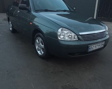 Зеленый ВАЗ 2170 Priora, объемом двигателя 1.6 л и пробегом 220 тыс. км за 1750 $, фото 1 на Automoto.ua