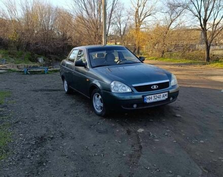 Зеленый ВАЗ 2170 Priora, объемом двигателя 1.6 л и пробегом 160 тыс. км за 2800 $, фото 3 на Automoto.ua