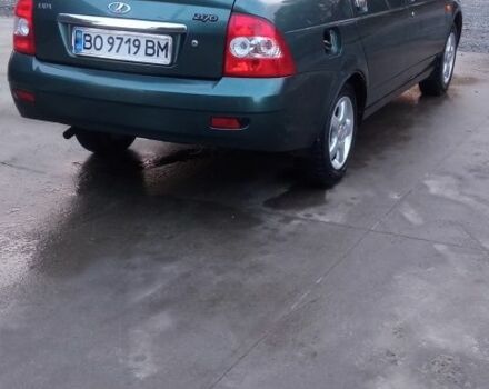 Зеленый ВАЗ 2170 Priora, объемом двигателя 1.6 л и пробегом 220 тыс. км за 1750 $, фото 4 на Automoto.ua