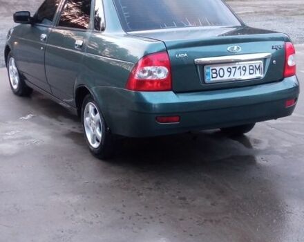 Зеленый ВАЗ 2170 Priora, объемом двигателя 1.6 л и пробегом 220 тыс. км за 1750 $, фото 3 на Automoto.ua
