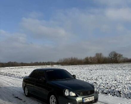 Зеленый ВАЗ 2170 Priora, объемом двигателя 1.6 л и пробегом 282 тыс. км за 3800 $, фото 1 на Automoto.ua