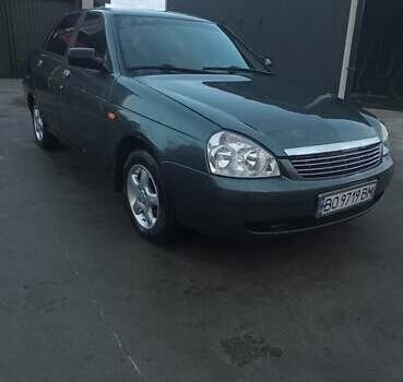 Зеленый ВАЗ 2170 Priora, объемом двигателя 1.6 л и пробегом 220 тыс. км за 1750 $, фото 1 на Automoto.ua
