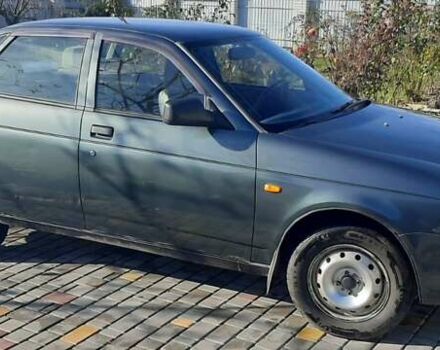 Зеленый ВАЗ 2170 Priora, объемом двигателя 1.6 л и пробегом 190 тыс. км за 2500 $, фото 1 на Automoto.ua