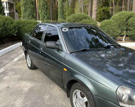 Зеленый ВАЗ 2170 Priora, объемом двигателя 1.6 л и пробегом 138 тыс. км за 3000 $, фото 2 на Automoto.ua