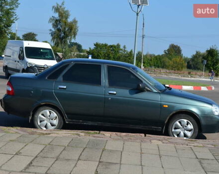 Зеленый ВАЗ 2170 Priora, объемом двигателя 1.6 л и пробегом 90 тыс. км за 3000 $, фото 1 на Automoto.ua