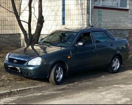 Зеленый ВАЗ 2170 Priora, объемом двигателя 1.6 л и пробегом 188 тыс. км за 2500 $, фото 1 на Automoto.ua
