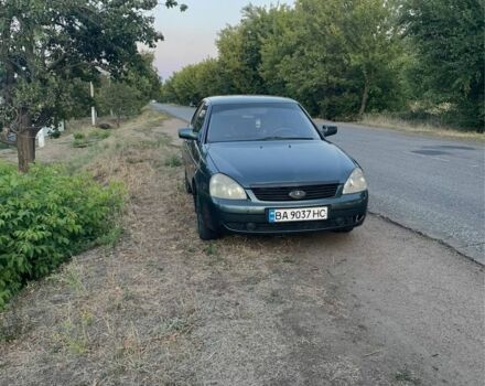 Зеленый ВАЗ 2170 Priora, объемом двигателя 1.6 л и пробегом 428 тыс. км за 2300 $, фото 2 на Automoto.ua