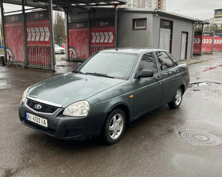 Зеленый ВАЗ 2170 Priora, объемом двигателя 1.6 л и пробегом 220 тыс. км за 2300 $, фото 1 на Automoto.ua