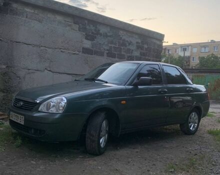 Зеленый ВАЗ 2170 Priora, объемом двигателя 1.6 л и пробегом 130 тыс. км за 2500 $, фото 2 на Automoto.ua
