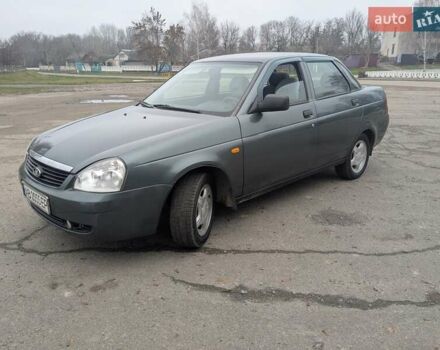 Зеленый ВАЗ 2170 Priora, объемом двигателя 1.6 л и пробегом 86 тыс. км за 2800 $, фото 2 на Automoto.ua