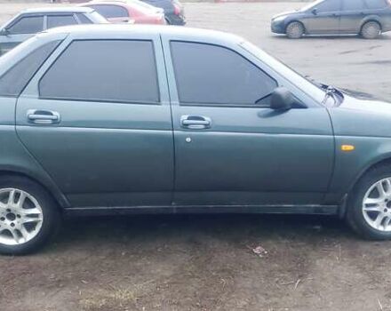 Зеленый ВАЗ 2170 Priora, объемом двигателя 1.6 л и пробегом 233 тыс. км за 3000 $, фото 2 на Automoto.ua