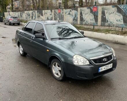 Зеленый ВАЗ 2170 Priora, объемом двигателя 1.6 л и пробегом 220 тыс. км за 2300 $, фото 2 на Automoto.ua