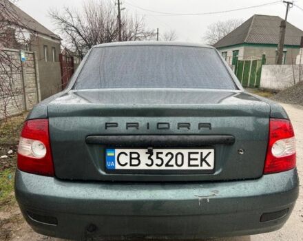 Зеленый ВАЗ 2170 Priora, объемом двигателя 1.6 л и пробегом 190 тыс. км за 1900 $, фото 3 на Automoto.ua