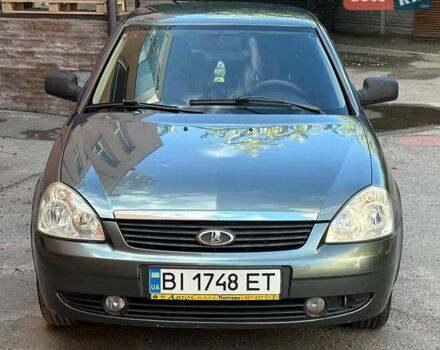 Зеленый ВАЗ 2170 Priora, объемом двигателя 1.6 л и пробегом 240 тыс. км за 2900 $, фото 7 на Automoto.ua