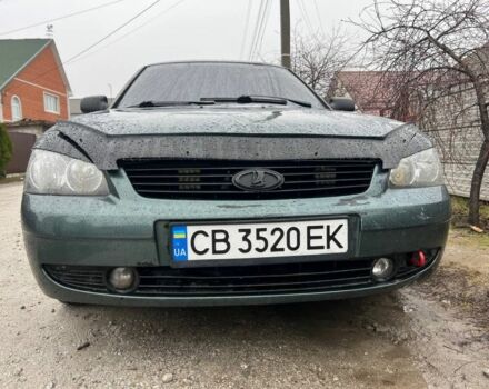 Зеленый ВАЗ 2170 Priora, объемом двигателя 1.6 л и пробегом 190 тыс. км за 1900 $, фото 4 на Automoto.ua