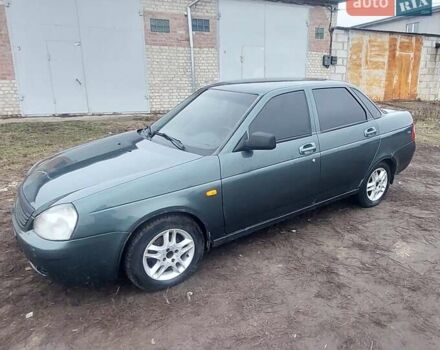 Зеленый ВАЗ 2170 Priora, объемом двигателя 1.6 л и пробегом 233 тыс. км за 3000 $, фото 3 на Automoto.ua