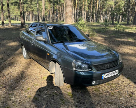 Зеленый ВАЗ 2170 Priora, объемом двигателя 1.6 л и пробегом 136 тыс. км за 3500 $, фото 1 на Automoto.ua