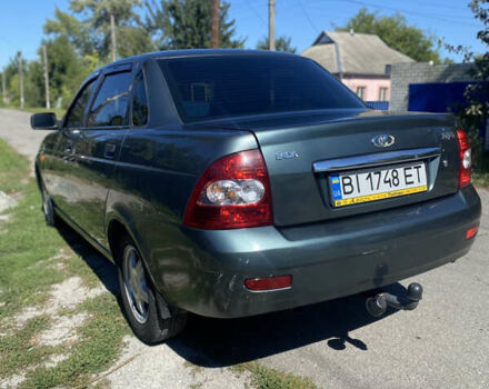 Зеленый ВАЗ 2170 Priora, объемом двигателя 1.6 л и пробегом 240 тыс. км за 2800 $, фото 2 на Automoto.ua