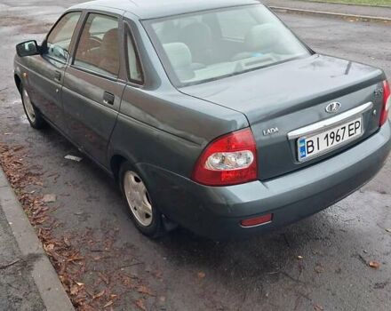 Зеленый ВАЗ 2170 Priora, объемом двигателя 1.6 л и пробегом 220 тыс. км за 2900 $, фото 1 на Automoto.ua