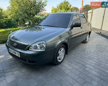 Зеленый ВАЗ 2170 Priora, объемом двигателя 1.6 л и пробегом 121 тыс. км за 3000 $, фото 3 на Automoto.ua