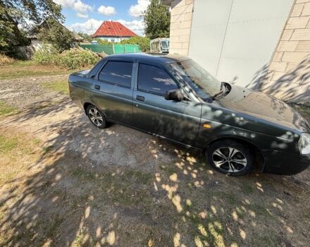 Зеленый ВАЗ 2170 Priora, объемом двигателя 1.6 л и пробегом 185 тыс. км за 1900 $, фото 2 на Automoto.ua