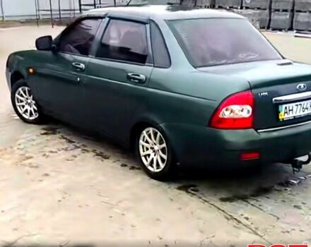 Зеленый ВАЗ 2170 Priora, объемом двигателя 1.6 л и пробегом 100 тыс. км за 2600 $, фото 1 на Automoto.ua