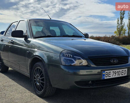 Зеленый ВАЗ 2170 Priora, объемом двигателя 1.6 л и пробегом 104 тыс. км за 4400 $, фото 1 на Automoto.ua