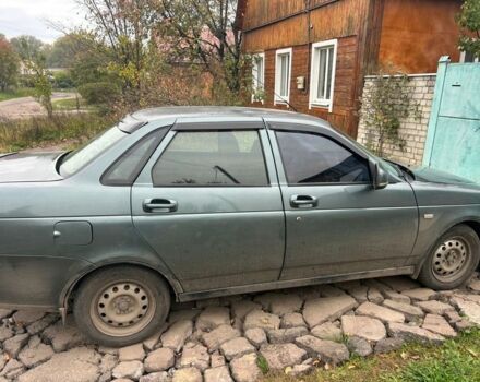Зеленый ВАЗ 2170 Priora, объемом двигателя 1.6 л и пробегом 385 тыс. км за 2230 $, фото 3 на Automoto.ua