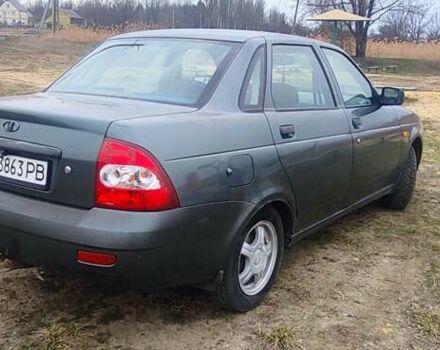 Зеленый ВАЗ 2170 Priora, объемом двигателя 1.6 л и пробегом 268 тыс. км за 3650 $, фото 6 на Automoto.ua
