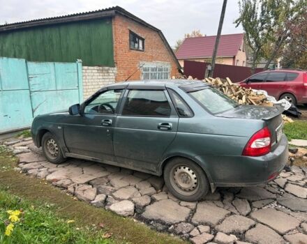 Зеленый ВАЗ 2170 Priora, объемом двигателя 1.6 л и пробегом 385 тыс. км за 2230 $, фото 1 на Automoto.ua