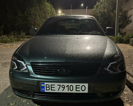 Зеленый ВАЗ 2170 Priora, объемом двигателя 1.6 л и пробегом 104 тыс. км за 4400 $, фото 3 на Automoto.ua