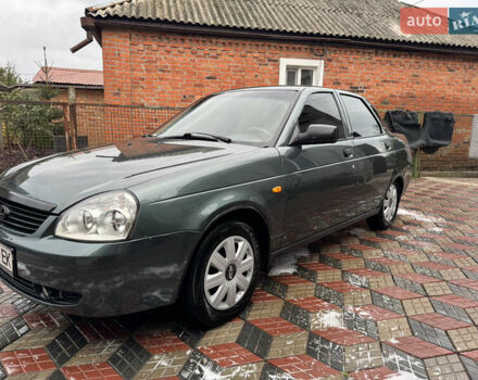 Зеленый ВАЗ 2170 Priora, объемом двигателя 1.6 л и пробегом 169 тыс. км за 3000 $, фото 1 на Automoto.ua
