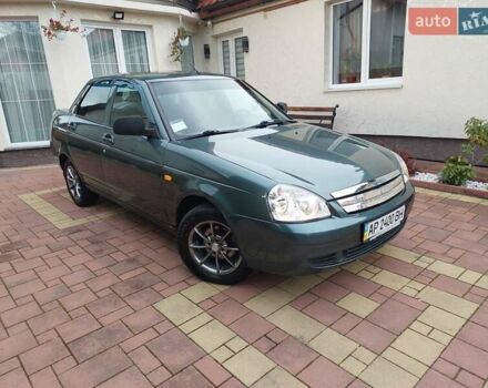 Зеленый ВАЗ 2170 Priora, объемом двигателя 1.6 л и пробегом 115 тыс. км за 3650 $, фото 1 на Automoto.ua