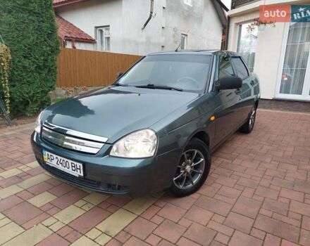 Зеленый ВАЗ 2170 Priora, объемом двигателя 1.6 л и пробегом 115 тыс. км за 3650 $, фото 2 на Automoto.ua