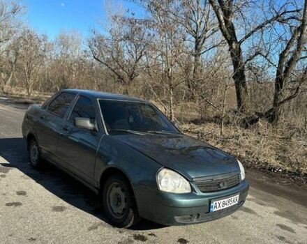 Зеленый ВАЗ 2170 Priora, объемом двигателя 1.6 л и пробегом 278 тыс. км за 1450 $, фото 1 на Automoto.ua