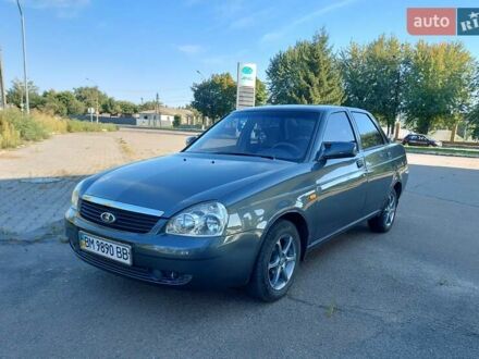 Зеленый ВАЗ 2170 Priora, объемом двигателя 1.6 л и пробегом 195 тыс. км за 2400 $, фото 1 на Automoto.ua