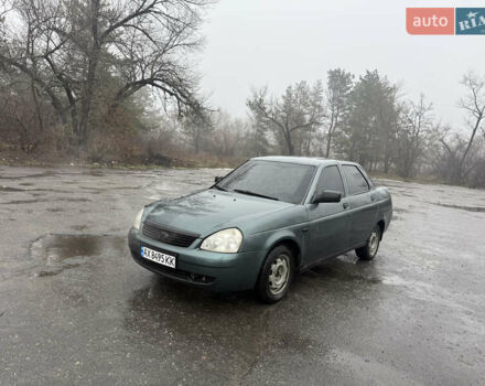 Зеленый ВАЗ 2170 Priora, объемом двигателя 1.6 л и пробегом 348 тыс. км за 1700 $, фото 1 на Automoto.ua