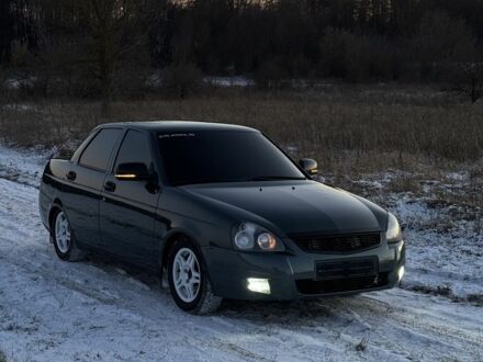 Зеленый ВАЗ 2170 Priora, объемом двигателя 1.6 л и пробегом 282 тыс. км за 3800 $, фото 1 на Automoto.ua