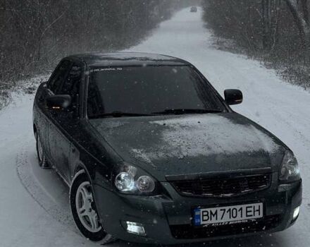 Зеленый ВАЗ 2170 Priora, объемом двигателя 1.6 л и пробегом 282 тыс. км за 3800 $, фото 1 на Automoto.ua