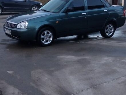 Зеленый ВАЗ 2170 Priora, объемом двигателя 1.6 л и пробегом 220 тыс. км за 1750 $, фото 1 на Automoto.ua