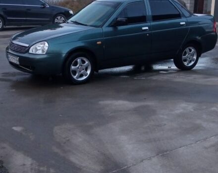 Зеленый ВАЗ 2170 Priora, объемом двигателя 1.6 л и пробегом 220 тыс. км за 1750 $, фото 1 на Automoto.ua