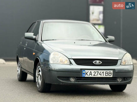 Зеленый ВАЗ 2170 Priora, объемом двигателя 1.6 л и пробегом 136 тыс. км за 2900 $, фото 1 на Automoto.ua