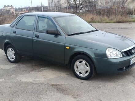 Зеленый ВАЗ 2170 Priora, объемом двигателя 1.6 л и пробегом 85 тыс. км за 2500 $, фото 1 на Automoto.ua