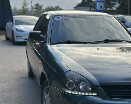 Зеленый ВАЗ 2170 Priora, объемом двигателя 1.6 л и пробегом 143 тыс. км за 2750 $, фото 1 на Automoto.ua