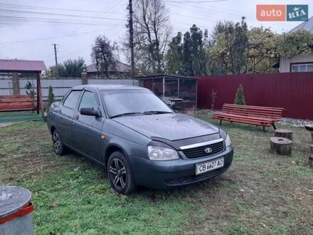 Зеленый ВАЗ 2170 Priora, объемом двигателя 1.6 л и пробегом 190 тыс. км за 2400 $, фото 1 на Automoto.ua