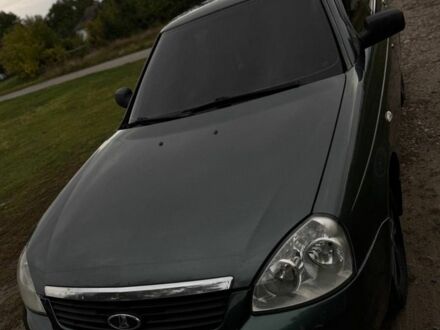 Зеленый ВАЗ 2170 Priora, объемом двигателя 1.6 л и пробегом 160 тыс. км за 3000 $, фото 1 на Automoto.ua