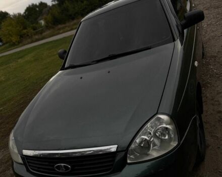 Зеленый ВАЗ 2170 Priora, объемом двигателя 1.6 л и пробегом 160 тыс. км за 3000 $, фото 1 на Automoto.ua