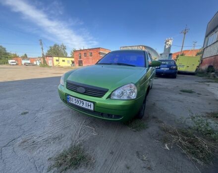 Зеленый ВАЗ 2170 Priora, объемом двигателя 1.6 л и пробегом 210 тыс. км за 1499 $, фото 1 на Automoto.ua