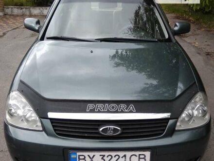 Зеленый ВАЗ 2170 Priora, объемом двигателя 1.6 л и пробегом 237 тыс. км за 2499 $, фото 1 на Automoto.ua